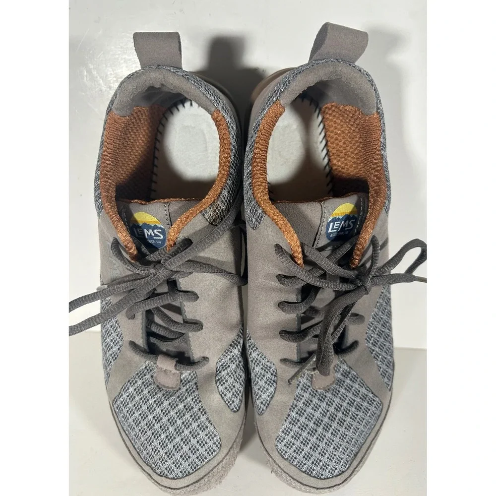 Lems Primal 2 Slate Gray Minimalist Barefoot Shoes Mens 8 Womens 9.5 LM190107
